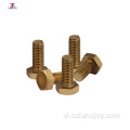 Đồng Hex Bolt Vít Đồng thau Hex Screw